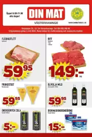 Din Mat reklamblad vecka 32 Sida 1