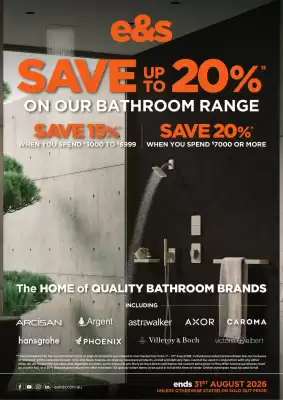E&S catalogue (valid until 31-08)