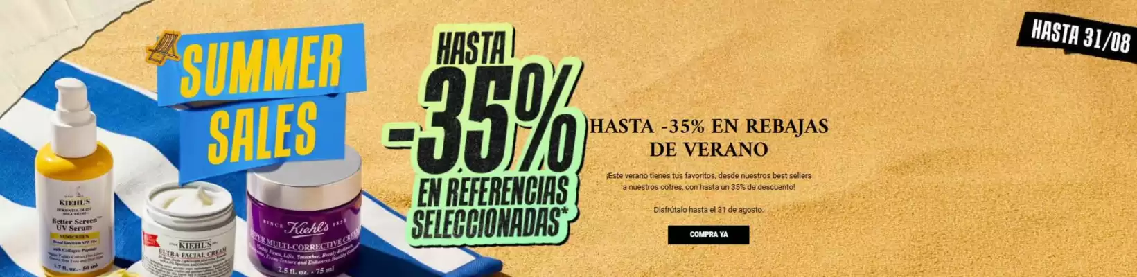 Kiehl's (válido hasta el 31-08)