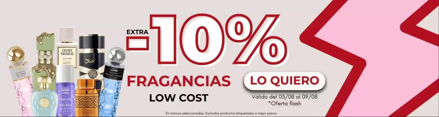 Perfumerías Laguna (válido hasta el 9-08)