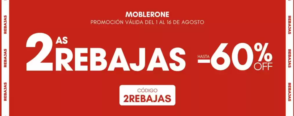 Moblerone (válido hasta el 16-08)