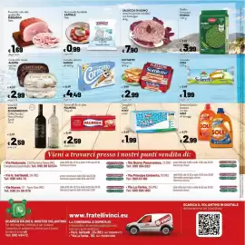 Volantino Supermercati Vinci Pagina 18: Mozzarella fiordilatte ZAPPALÀ €0,99, Cornetto classico ALGIDA €4,49