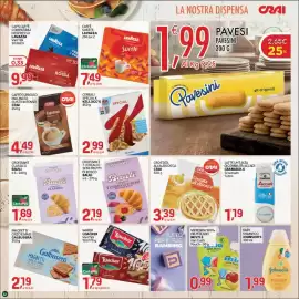 Volantino Crai Pagina 12: Caffè Espresso Macinato Gusto Intenso Crai €4,49, Crostata all'albicocca CRAI €3,39