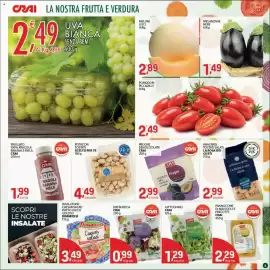 Volantino Crai Pagina 3: Mista ricca CRAI €0,99, Prugne Denocciolate CRAI €2,99