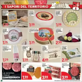 Volantino Crai Pagina 4: Burro Delebio €4,49, Panna Ghiotta €1,39