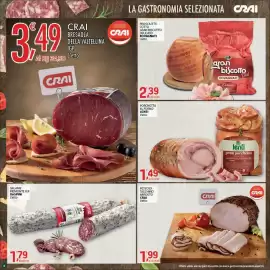 Volantino Crai Pagina 6: Gran porchetta LENTI €1,49, Prosciutto cotto gran biscotto delicato rovagnati €2,39