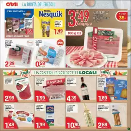 Volantino Crai Pagina 9: WURSTEL DISUINO CRAI €0,59, Speck IGP Affettato Piaceri Italiani €2,29