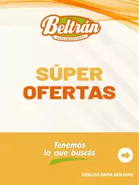 Catálogo Beltrán Supermercados Página 1