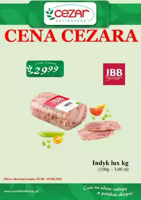 Cezar Delikatesy gazetka (ważność do 8-08)