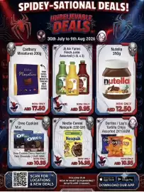 New W Mart leaflet week 32 Page 1