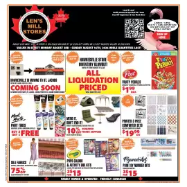 Len's Mill Stores flyer Page 1