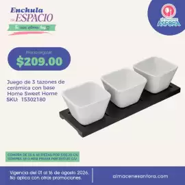 Catálogo Almacenes Anfora Página 3