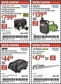 Harbor Freight Tools weekly ad Page 1