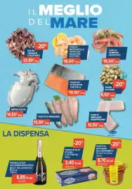 Volantino Sapore di Mare Pagina 2: Polpo tagliato e scottato €23,90, Code di mazzancolla tropicale sgusciate scottate €19,50
