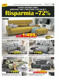 Volantino Dipo Arredamenti Pagina 5: KAWOO Divano angolare €1.699,00, KAWOO Divano angolare €1.799,00