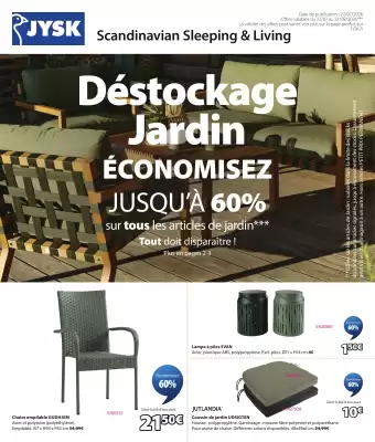 JYSK (valable jusqu'au 31-08)
