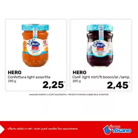 Volantino Iper Tosano settimana 32 Pagina 6: Hero Confettura light €2,25, Hero Conf. light mirt/fr.bosco/ar./lamp. €2,45