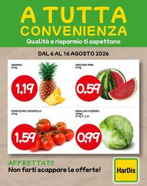 Volantino Hardis Pagina 2: ANANAS €1,19, POMODORO GRAPPOLO €1,59