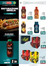 Volantino Centro Cash Pagina 6: TOP FOOD SALSA ALABAMA PEPPERY W. €4,99, Mecho Gesto Salsa Cheddar Smoke €4,59