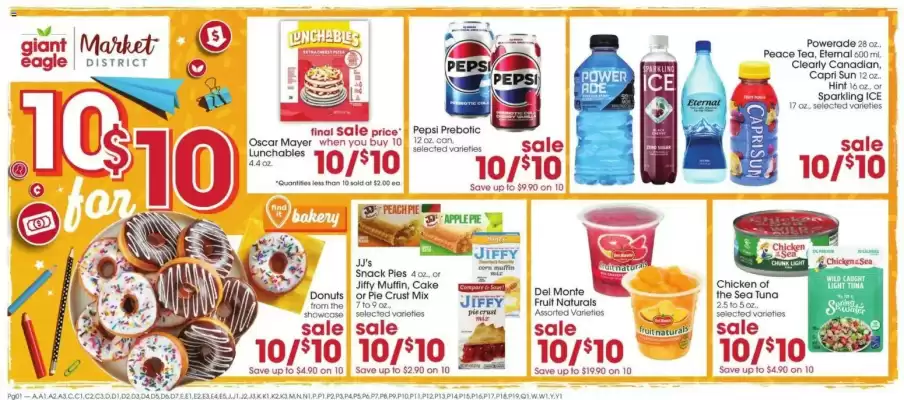 Giant Eagle weekly ad
