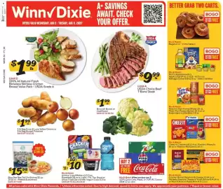 Winn Dixie weekly ad week 32 Page 1