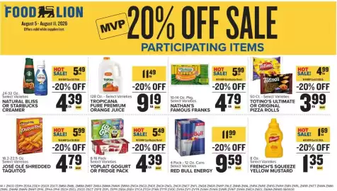Food Lion weekly ad week 32 Page 12