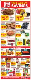 H-E-B weekly ad week 32 Page 1