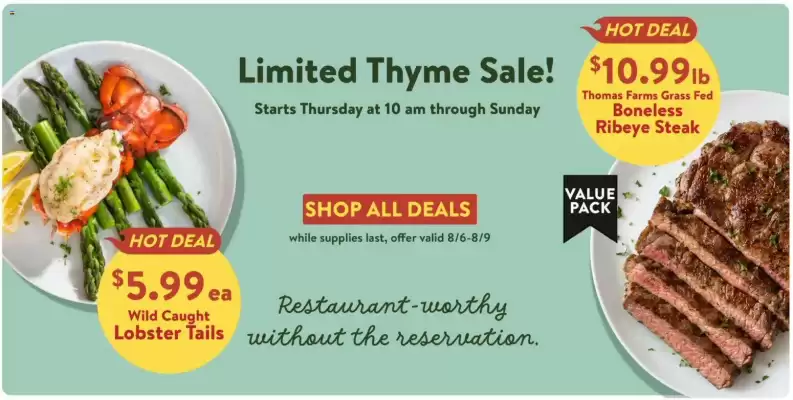 Fresh Thyme weekly ad