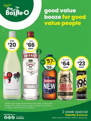 The Bottle O catalogue