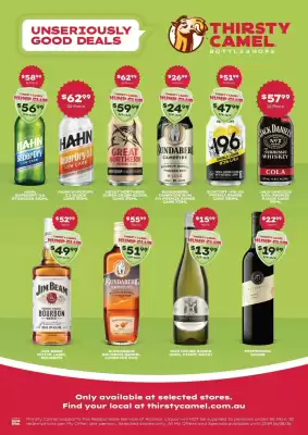 Thirsty Camel (valid until 16-08)