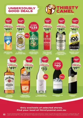 Thirsty Camel (valid until 16-08)