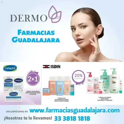 Farmacias Guadalajara (válido hasta 31-08)