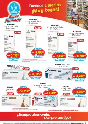 Farmacias Guadalajara (válido hasta 14-08)