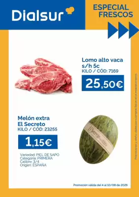 Dialsur Cash & Carry (válido hasta el 10-08)