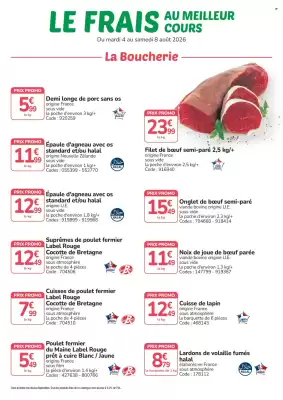 Promocash (valable jusqu'au 8-08)