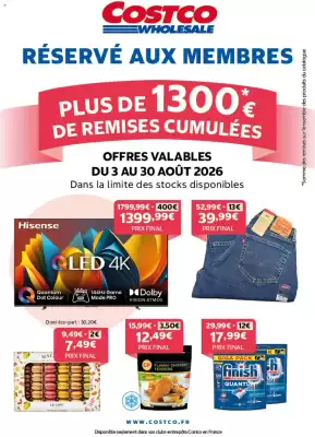 Costco (valable jusqu'au 30-08)