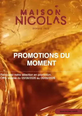 Nicolas (valable jusqu'au 9-09)