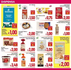 Volantino A&O Pagina 10: Roberto Hot Dog classico €1,00, I Bibanesi Kamut €3,00