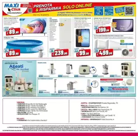 Volantino A&O Pagina 16: SAMSUNG A17 SMARTPHONE 4G BLU €99,00, DAYA FRIGO COMBINATO €239,00