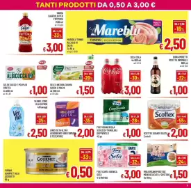 Volantino A&O Pagina 3: Scottex Quanto Basta €2,00, SELEX NATURA CHIAMA SUCCO E POLPA €1,50