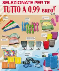 Volantino Iper Romagnolo Pagina 21: Matonelle ghiaccio iceberg gio'style €0,99, Picchetto per ombrellone €0,99