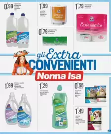 Volantino Iper Romagnolo Pagina 9: Bocconcini Gatto Nonna Isa €0,55, Ammorbidente muschio bianco Nonna Isa €1,29
