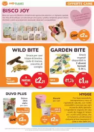Volantino ZooPlanet Pagina 4: Bisco Joy €2,96, DUVO PLUS Strisce Stick alghe per cani €3,59