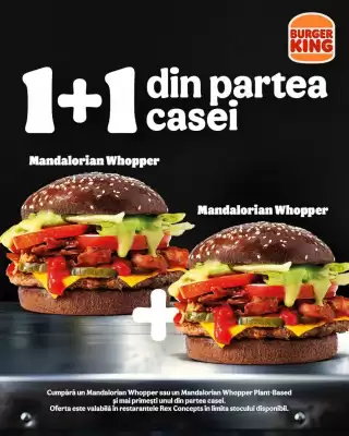Burger King (valid până la 7-08)
