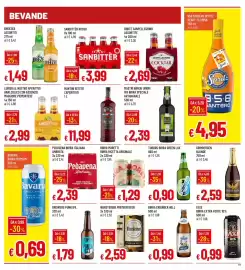 Volantino IperFamila Pagina 19: Birra Moretti Birra Ricetta Originale €1,29, Pedavena Birra Italiana Ambrata €2,39