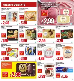 Volantino IperFamila Pagina 7: ALGIDA MAGNUM SIGNATURE LA-PISTACHE €3,99, FERRERO 3 GELATI ROCHER/RAFFAELLO €2,49
