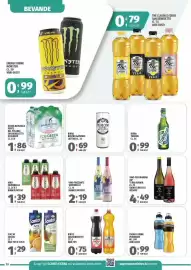 Volantino Vivo Supermercati Pagina 10: Acqua naturale fonte del pollino San Benedetto Ecogreen €1,86