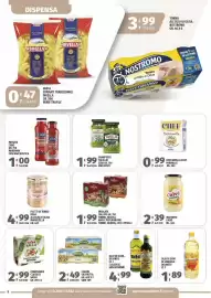 Volantino Vivo Supermercati Pagina 8: Olio di oliva Desantis €4,99, Legumi Valfrutta €2,49