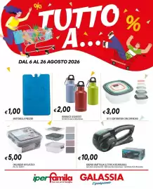 Volantino Galassia Pagina 1: KOOPER GRATTUGIA ELETTRICA RICARICABILE €10,00, Borracce assortite beper €2,00