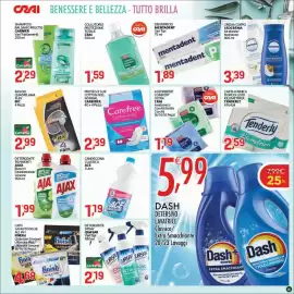 Volantino Crai Pagina 13: Carefree Cotton Feel Normal €2,39, Candeeggina Classica ACE €1,19